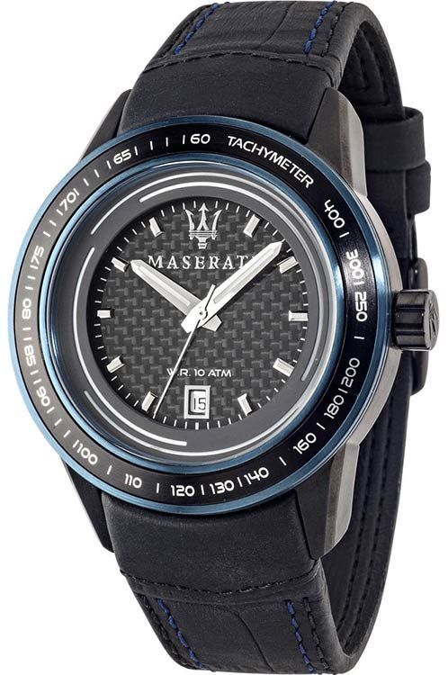 Maserati Corsa 46 mm Watch in Black Dial