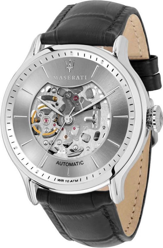 Maserati Epoca  Skeleton Dial 45 mm Automatic Watch For Men - 1