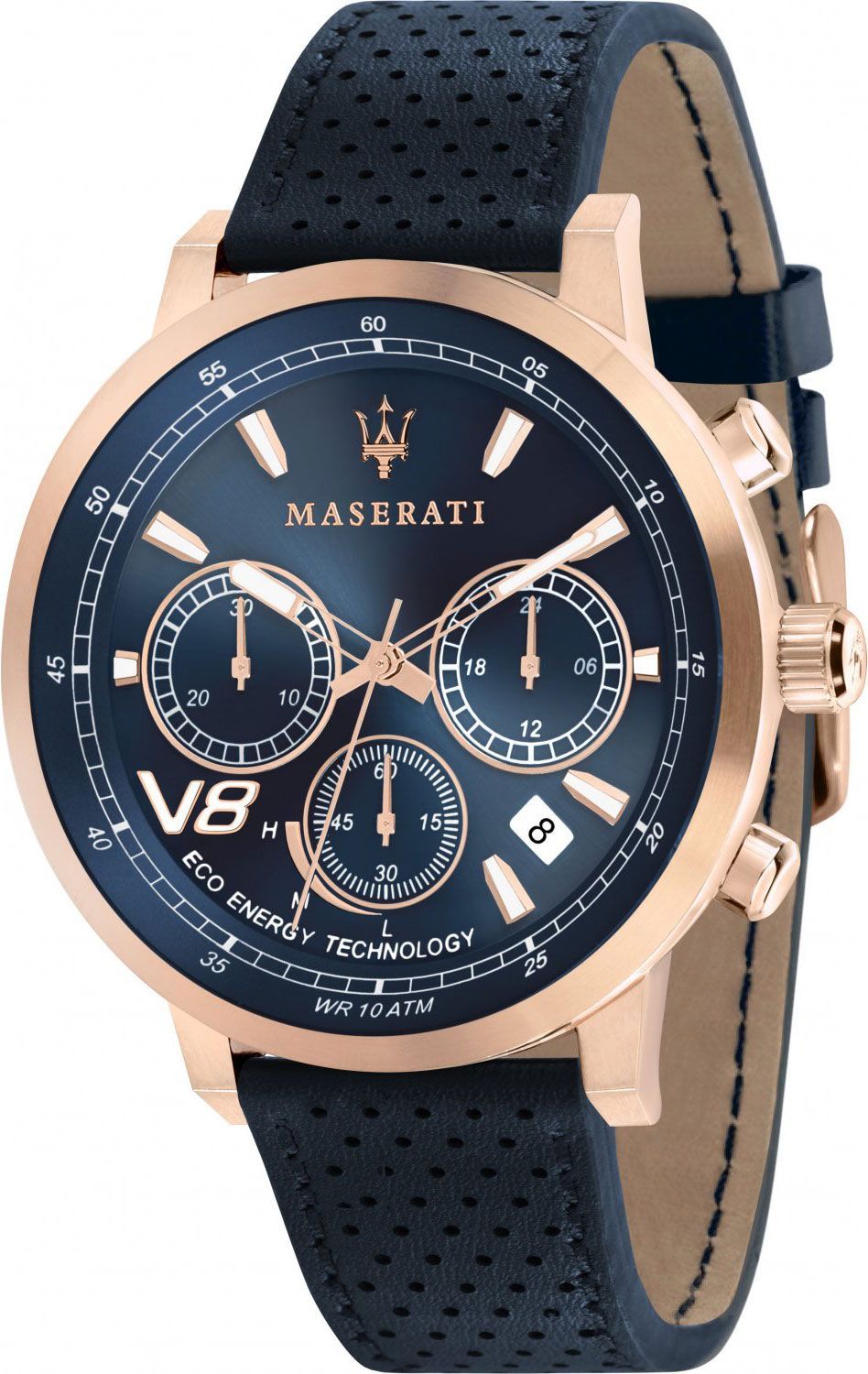 Maserati Sport  Blue Dial 44 mm Quartz Watch For Men - 1