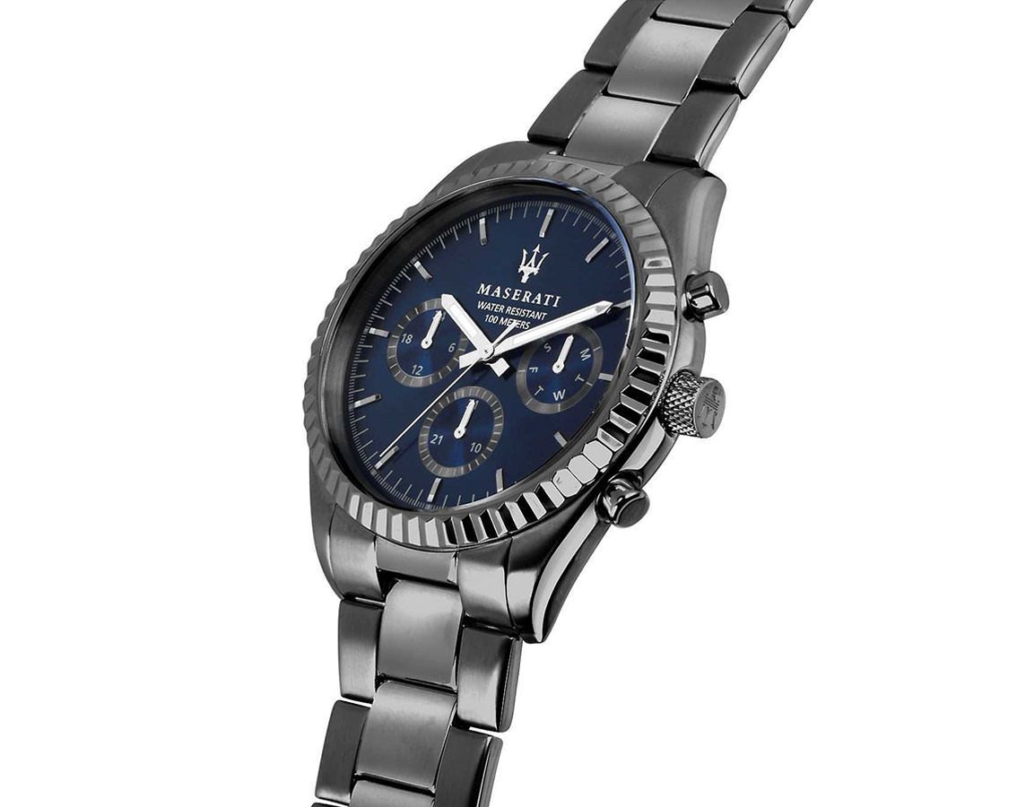 Maserati Lifestyle Competizione Blue Dial 43 mm Quartz Watch For Men - 2