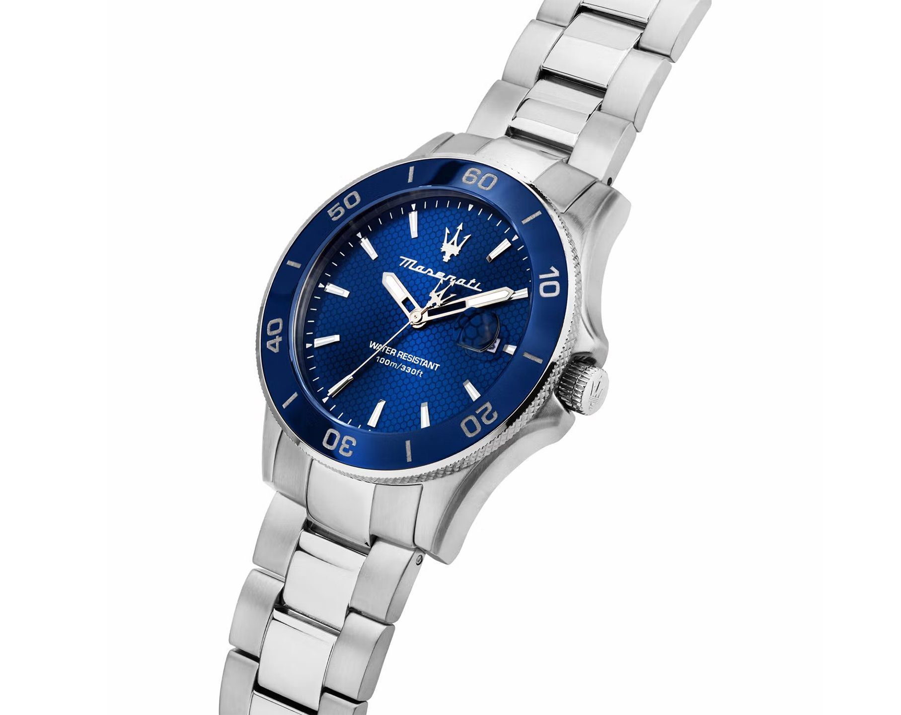 Maserati Lifestyle Competizione Blue Dial 43 mm Quartz Watch For Men - 2
