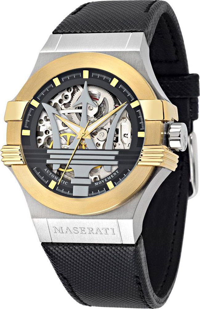 Maserati Potenza 42 mm Watch in Silver Dial For Men - 1