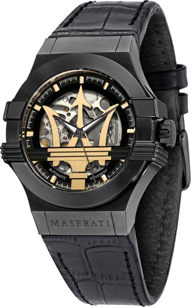 Maserati Potenza 42 mm Watch in Skeleton Dial For Men - 1