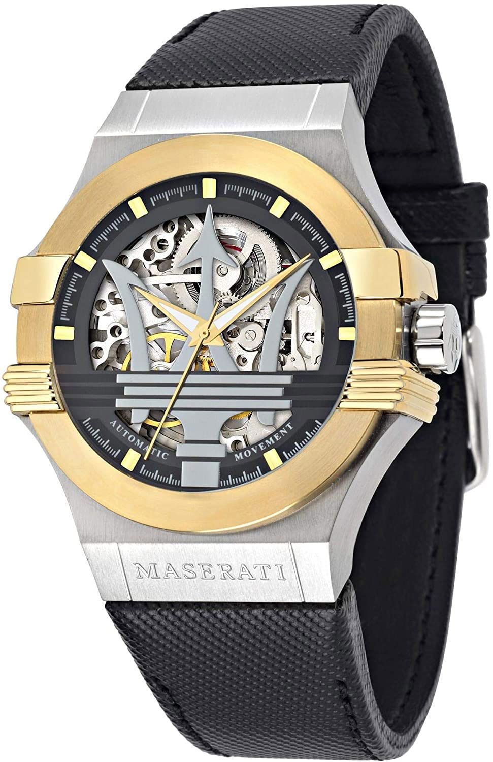 Maserati Classic Potenza Skeleton Dial 42 mm Automatic Watch For Men - 1