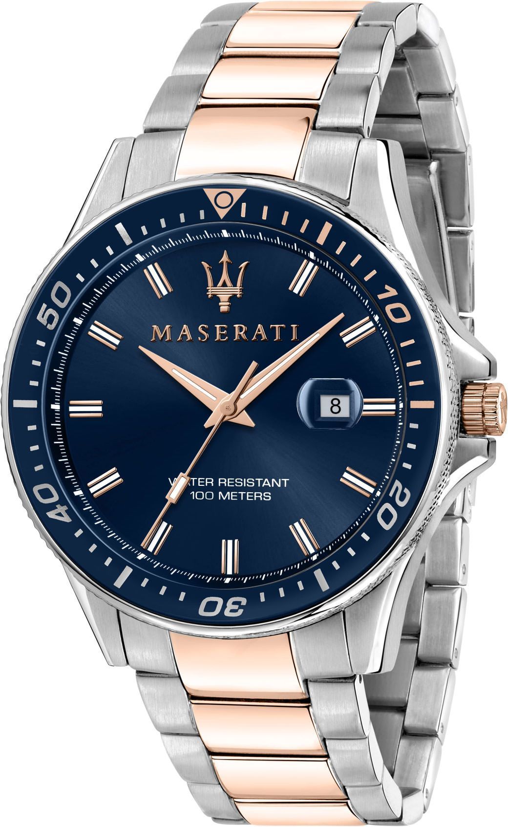 Maserati Sport Sfida Blue Dial 44 mm Quartz Watch For Men - 1