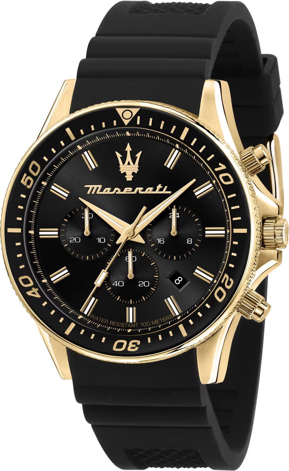 Maserati Sfida 44 mm Watch in Black Dial For Men - 1
