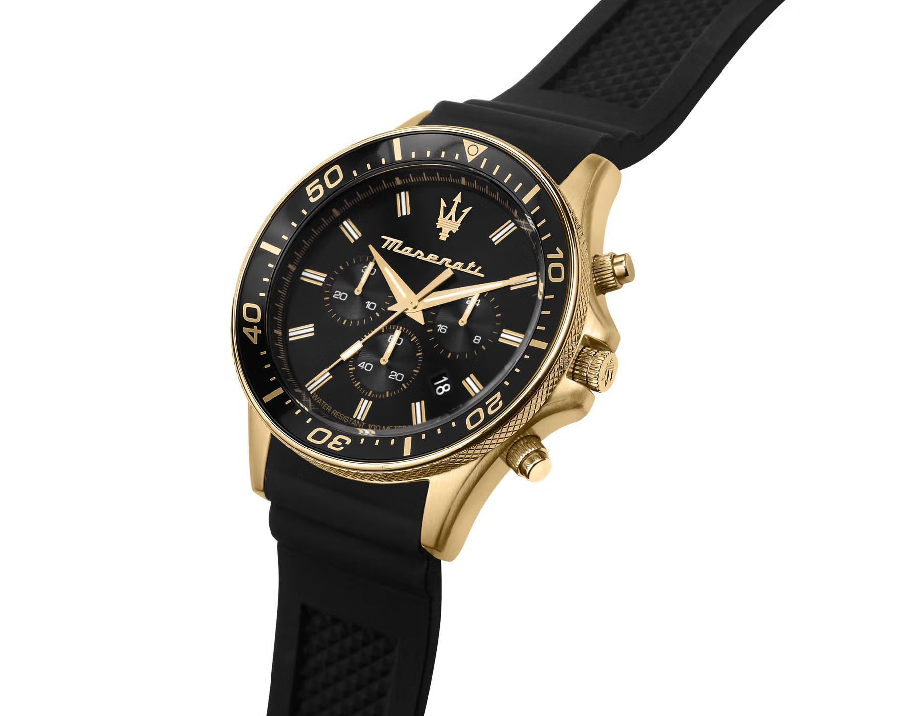 Maserati Sfida 44 mm Watch in Black Dial For Men - 2