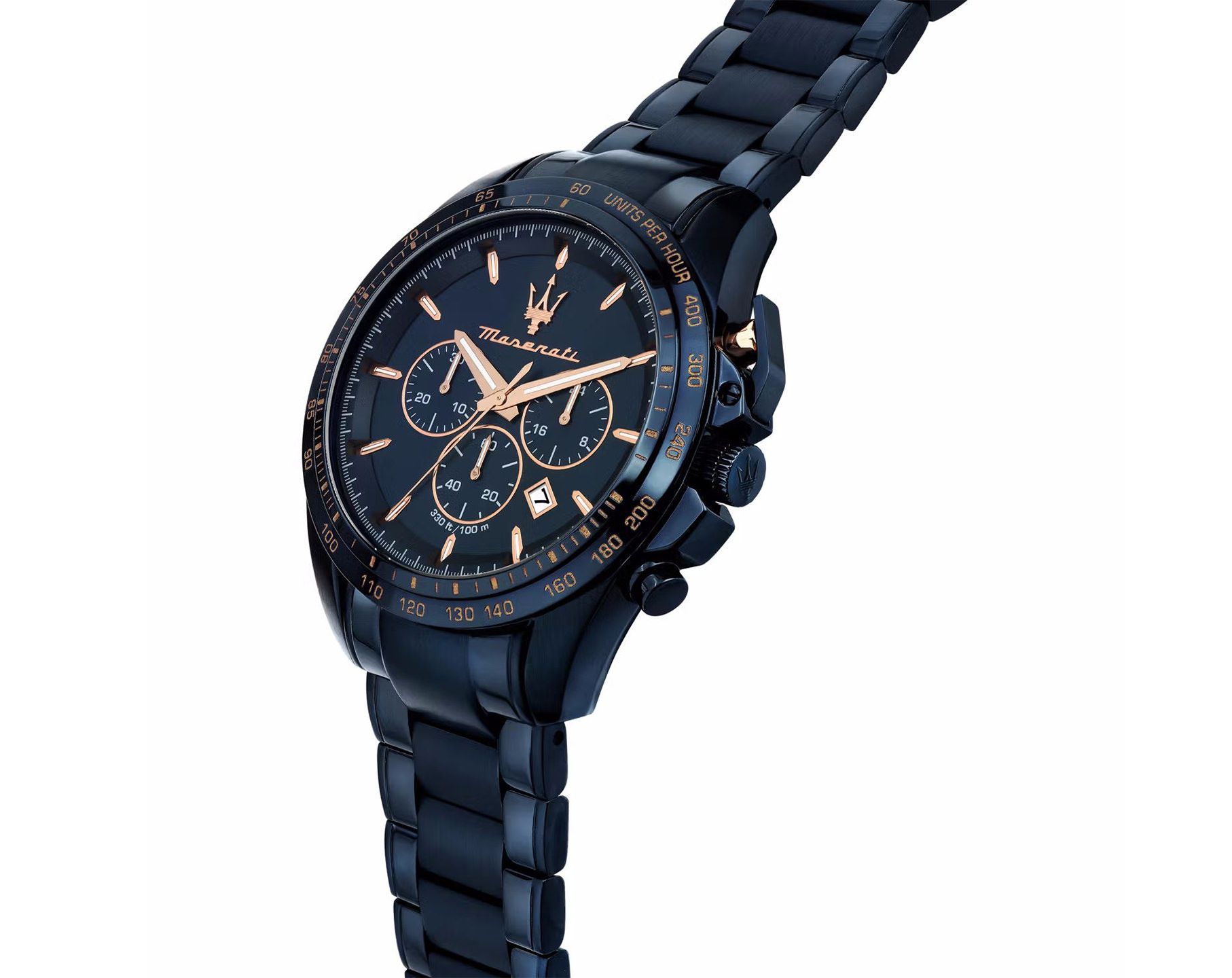 Maserati Sport Traguardo Blue Dial 45 mm Quartz Watch For Men - 2
