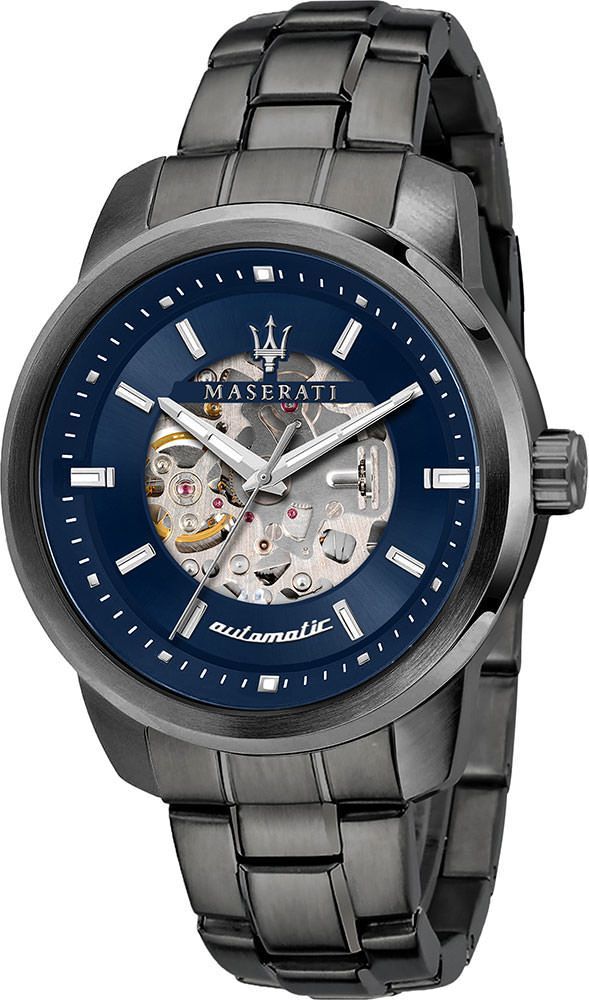 Maserati Lifestyle Successo Skeleton Dial 44 mm Automatic Watch For Men - 1