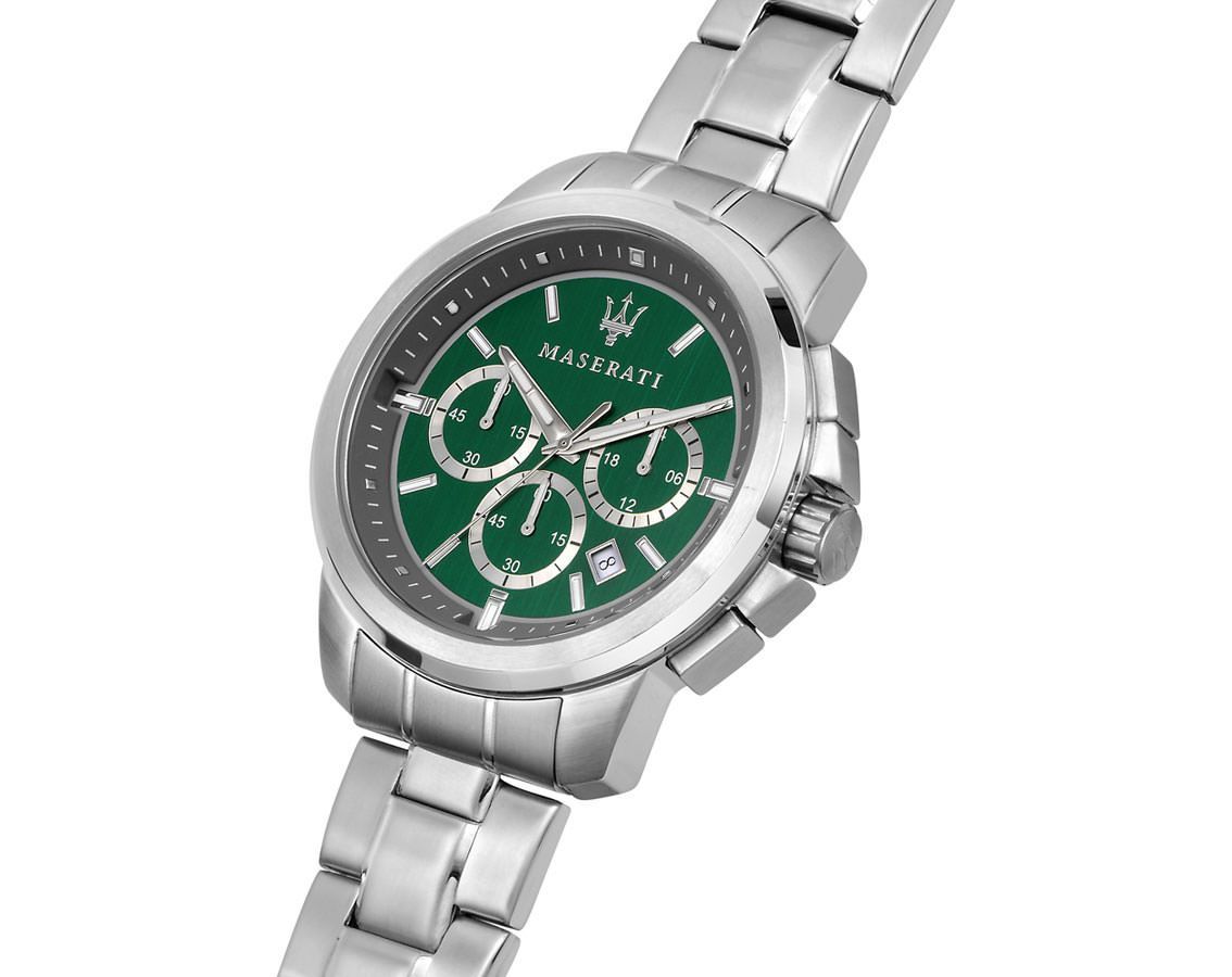 Maserati Successo 44 mm Watch in Green Dial For Men - 4