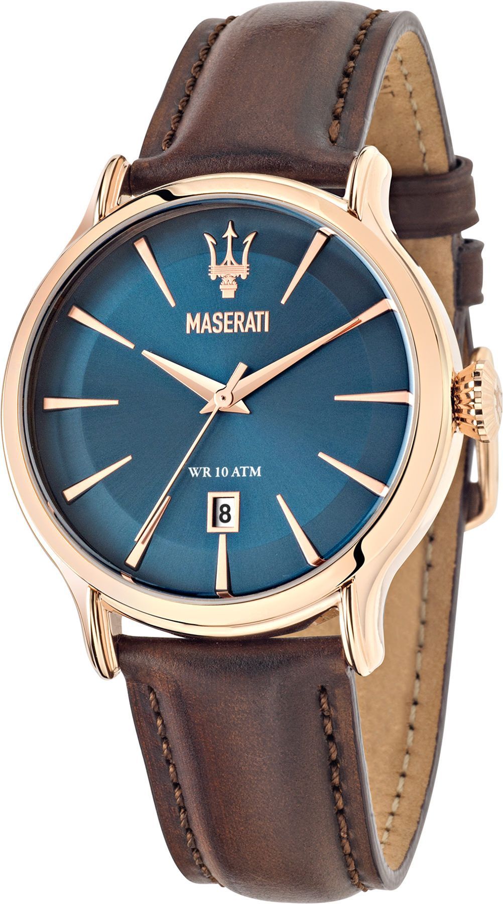 Maserati Epoca  Blue Dial 42 mm Quartz Watch For Men - 1