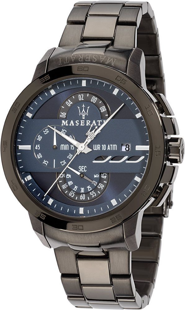 Maserati Ingegno  Blue Dial 45 mm Quartz Watch For Men - 1