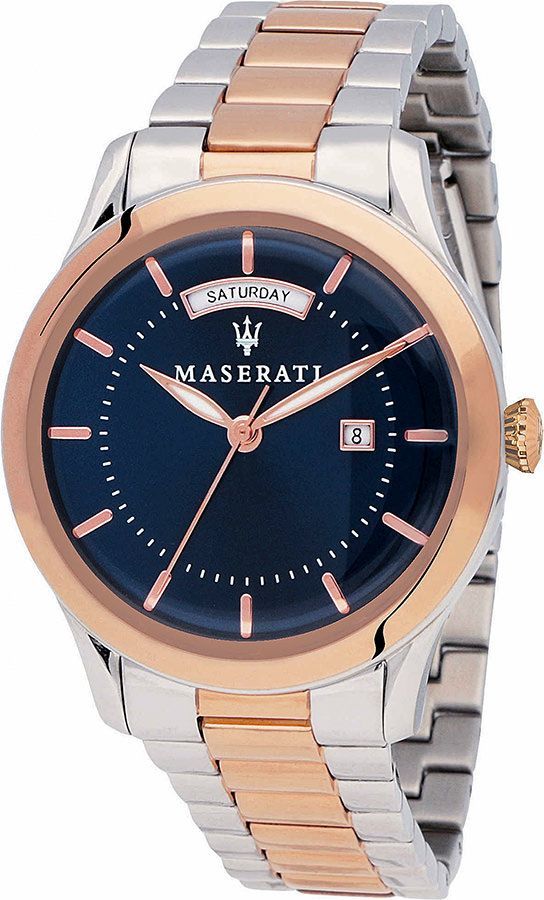 Maserati Tradizione  Blue Dial 40 mm Quartz Watch For Men - 1