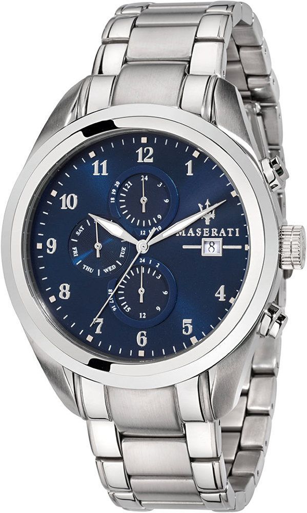 Maserati   Blue Dial 45 mm Quartz Watch For Men - 1