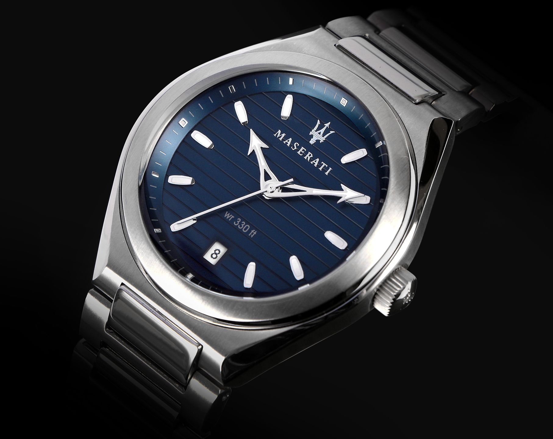 Maserati discount triconic watch