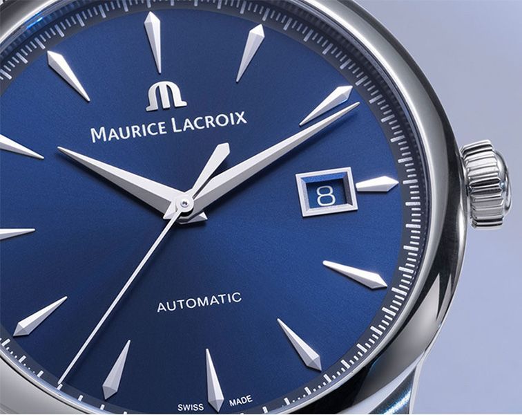 Maurice Lacroix 1975  Blue Dial 40 mm Automatic Watch For Men - 7
