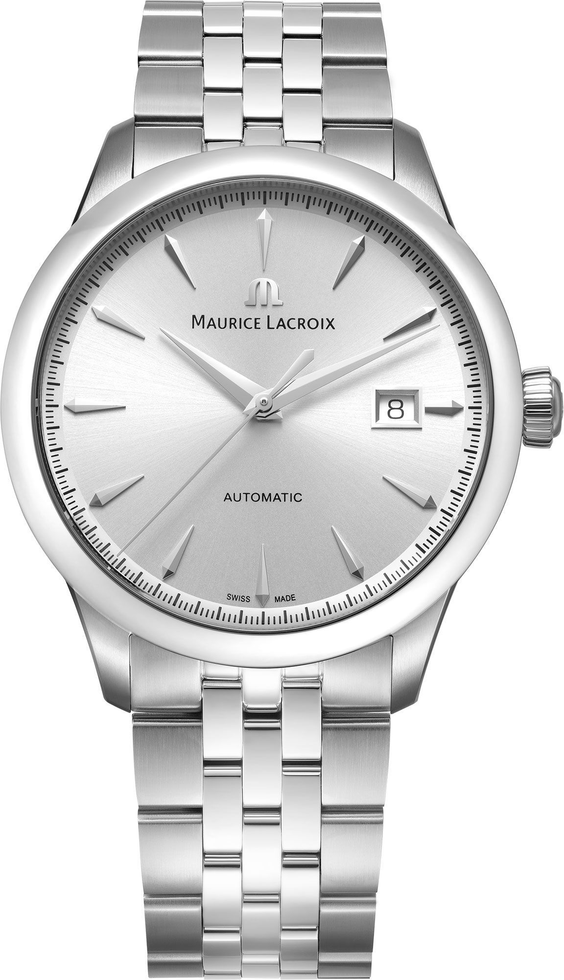 Maurice Lacroix 1975  Silver Dial 40 mm Automatic Watch For Men - 1