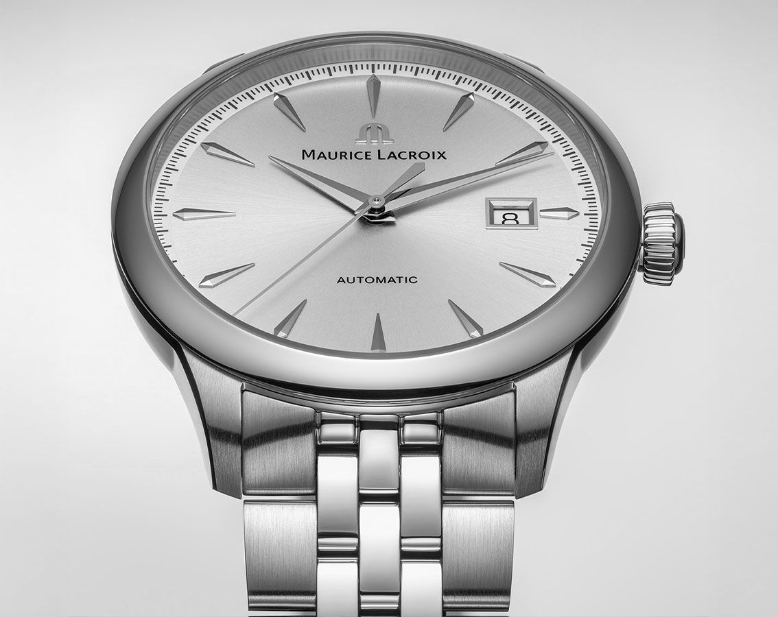 Maurice Lacroix 1975  Silver Dial 40 mm Automatic Watch For Men - 4
