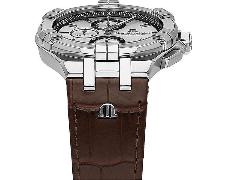 Maurice Lacroix Aikon Dial in Silver 44 Watch Quartz mm