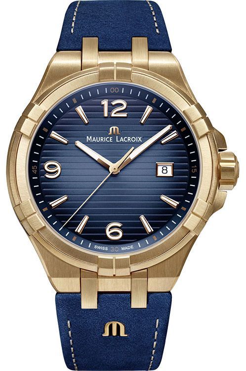 Maurice Lacroix Aikon tide 44 mm Watch in Blue Dial