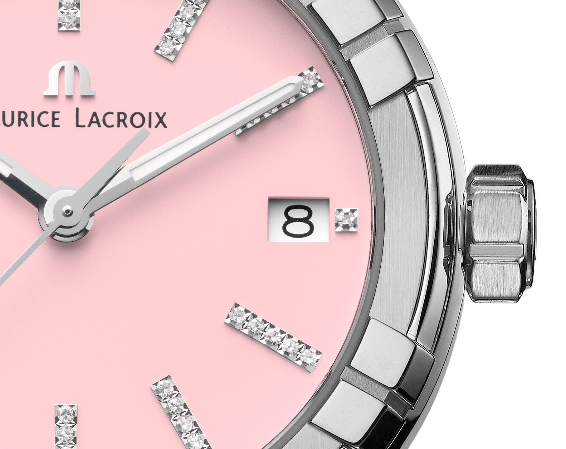 Maurice Lacroix Aikon Aikon Quartz Pink Dial 35 mm Quartz Watch For Women - 4