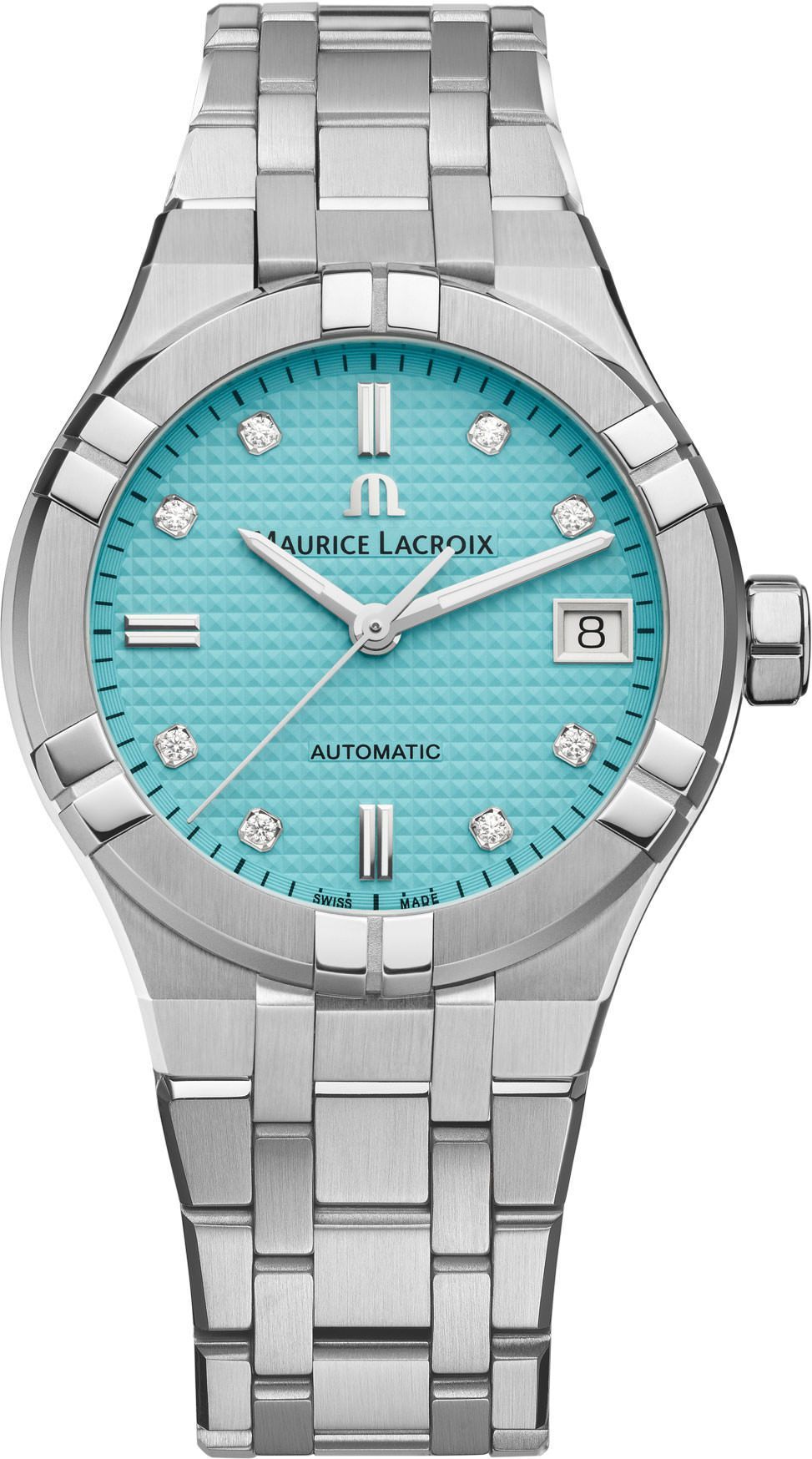 Maurice Lacroix Aikon Aikon Automatic Turquoise Dial 35 mm Automatic Watch For Women - 1