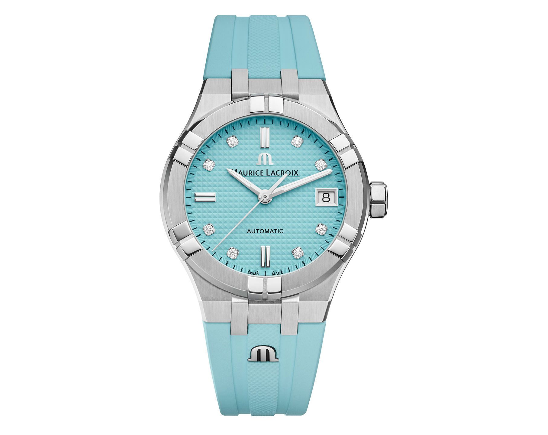 Maurice Lacroix Aikon Aikon Automatic Turquoise Dial 35 mm Automatic Watch For Women - 2
