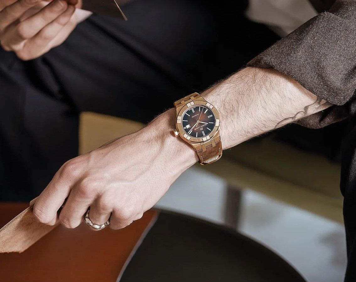 Maurice Lacroix Aikon Aikon Automatic Brown Dial 42 mm Automatic Watch For Men - 8