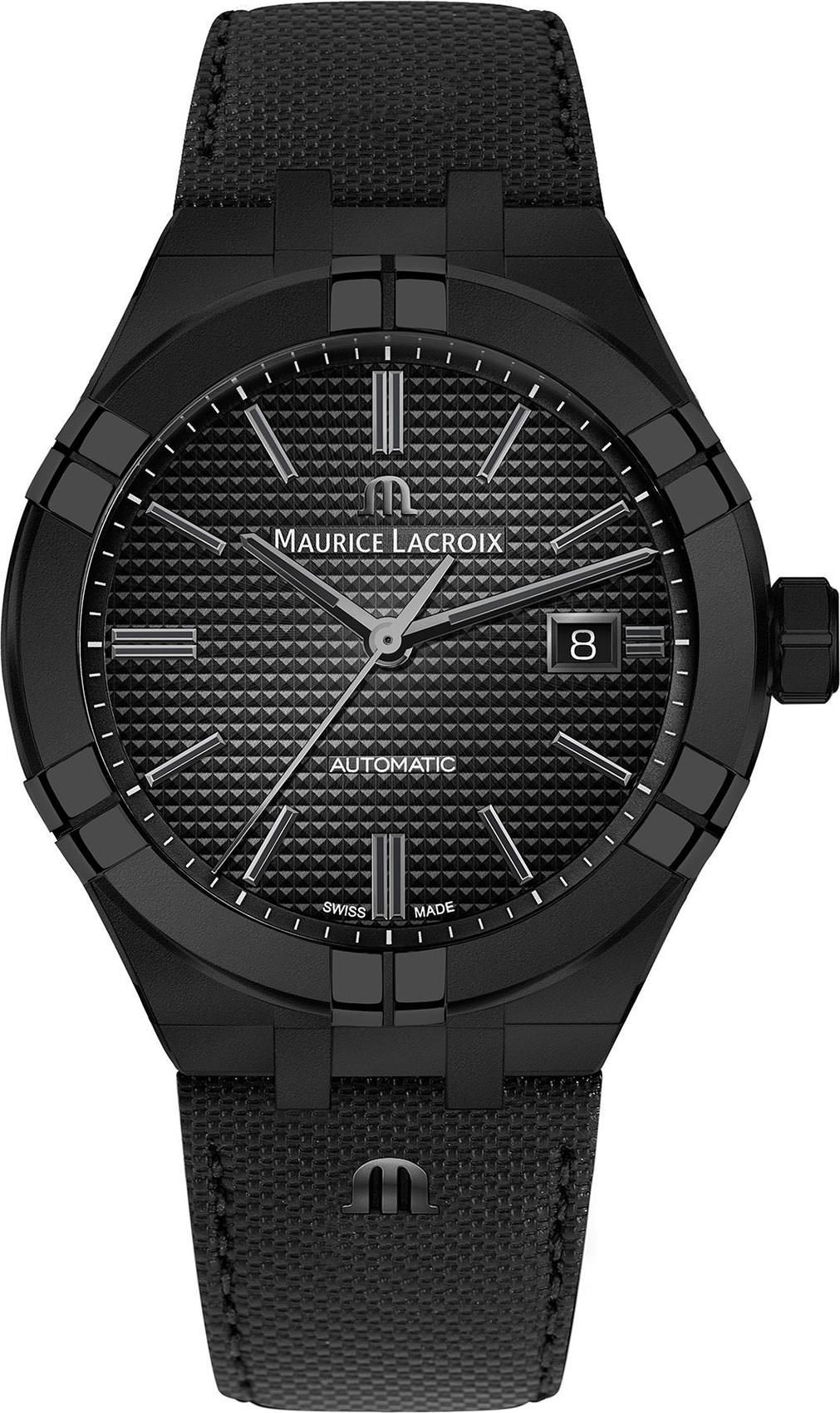 Maurice Lacroix Aikon Automatic 42 mm Watch in Black Dial For Men - 1