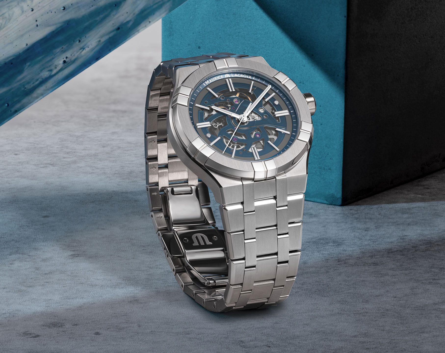 Maurice Lacroix Aikon Aikon Automatic Skeleton Dial 42 mm Automatic Watch For Men - 3