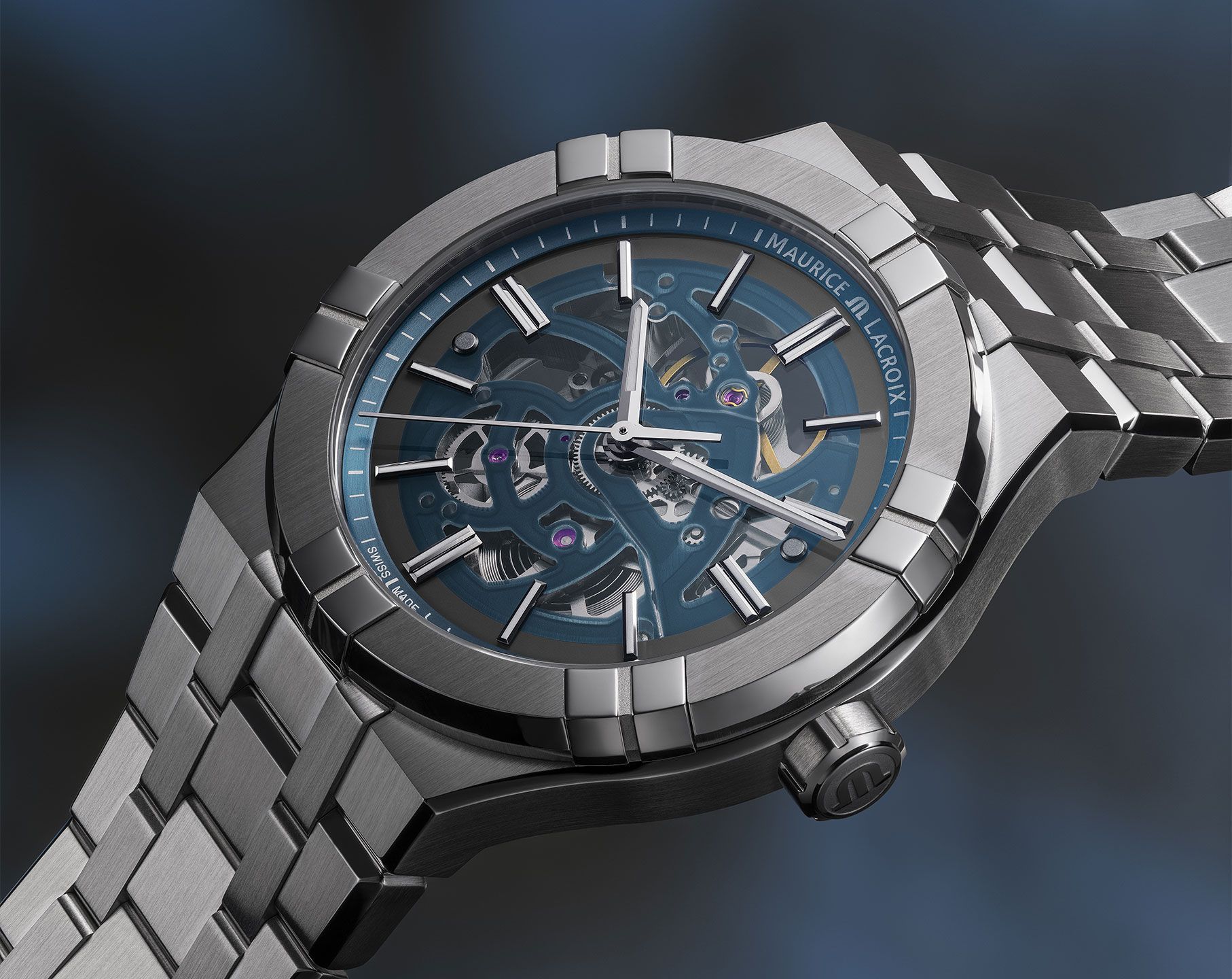 Maurice Lacroix Aikon Aikon Automatic Skeleton Dial 42 mm Automatic Watch For Men - 4