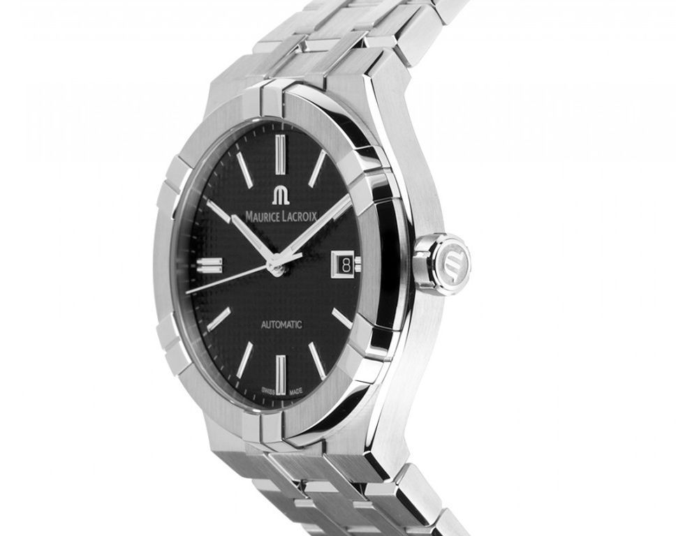 Maurice Lacroix Aikon Automatic 42 mm Watch in Black Dial For Men - 2