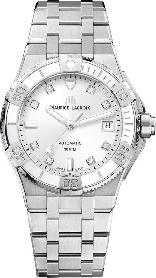 Maurice Lacroix  38 mm Watch in White Dial For Women - 1