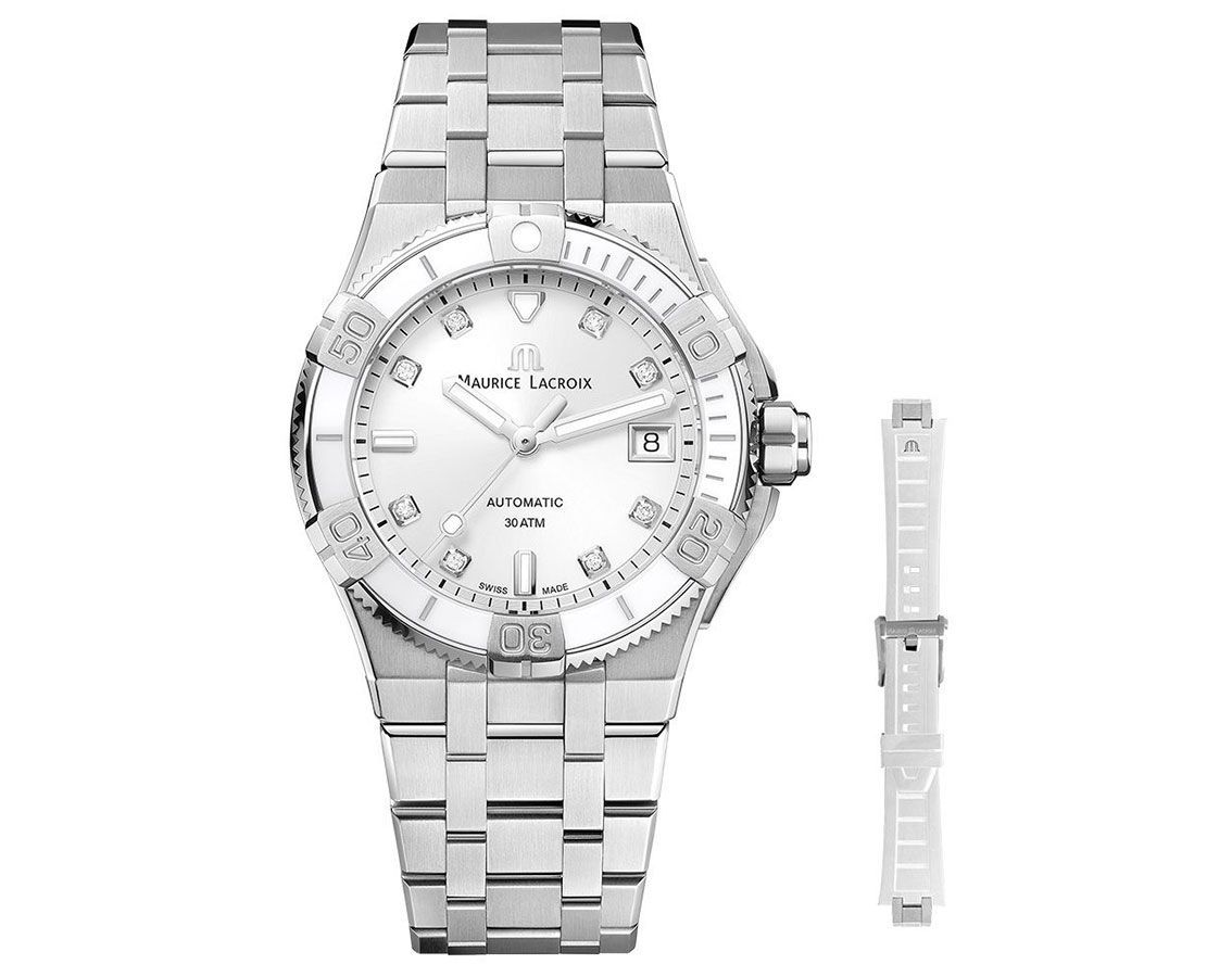 Maurice Lacroix  38 mm Watch in White Dial For Women - 2