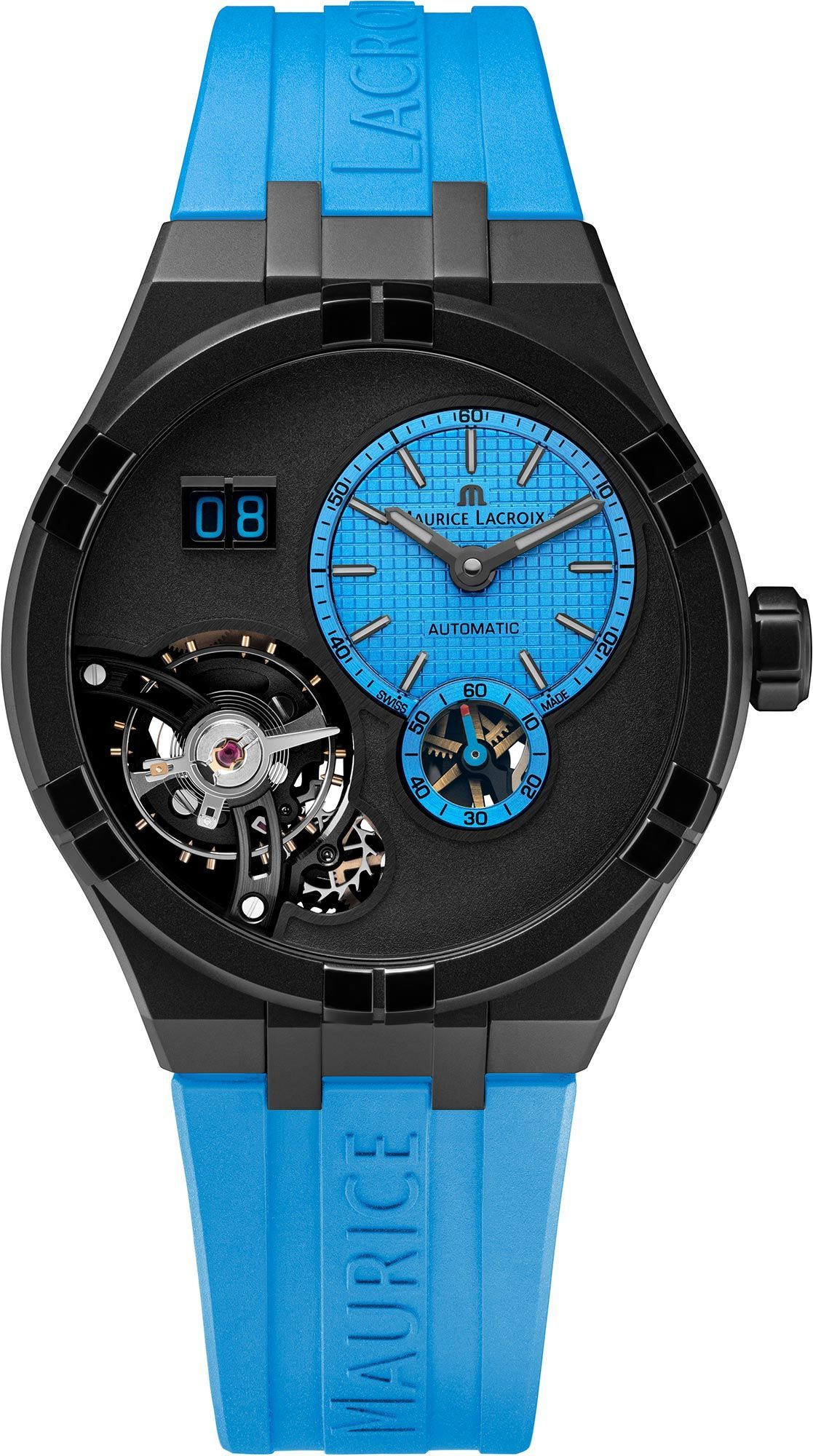 Maurice Lacroix Aikon Aikon Automatic Blue Dial 45 mm Automatic Watch For Men - 1