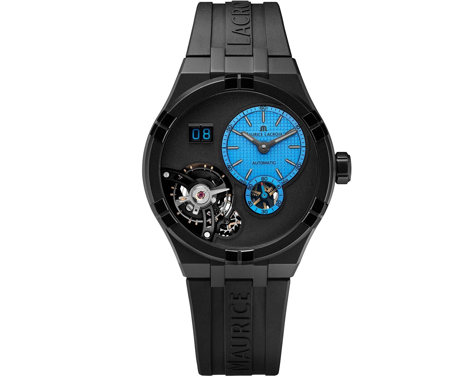 Maurice Lacroix Aikon Aikon Automatic Blue Dial 45 mm Automatic Watch For Men - 2