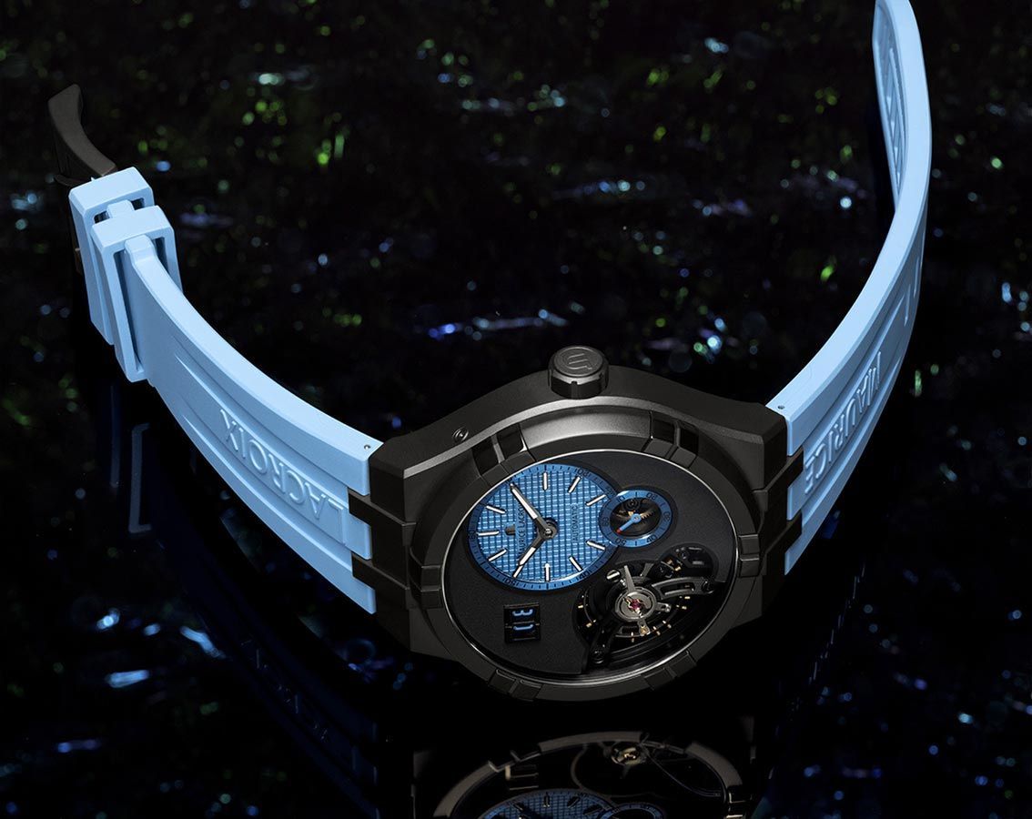 Maurice Lacroix Aikon Aikon Automatic Blue Dial 45 mm Automatic Watch For Men - 4
