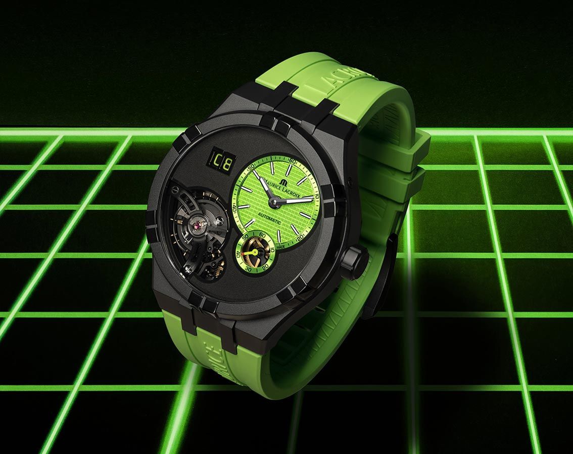 Maurice Lacroix Aikon Aikon Automatic Green Dial 45 mm Automatic Watch For Men - 4