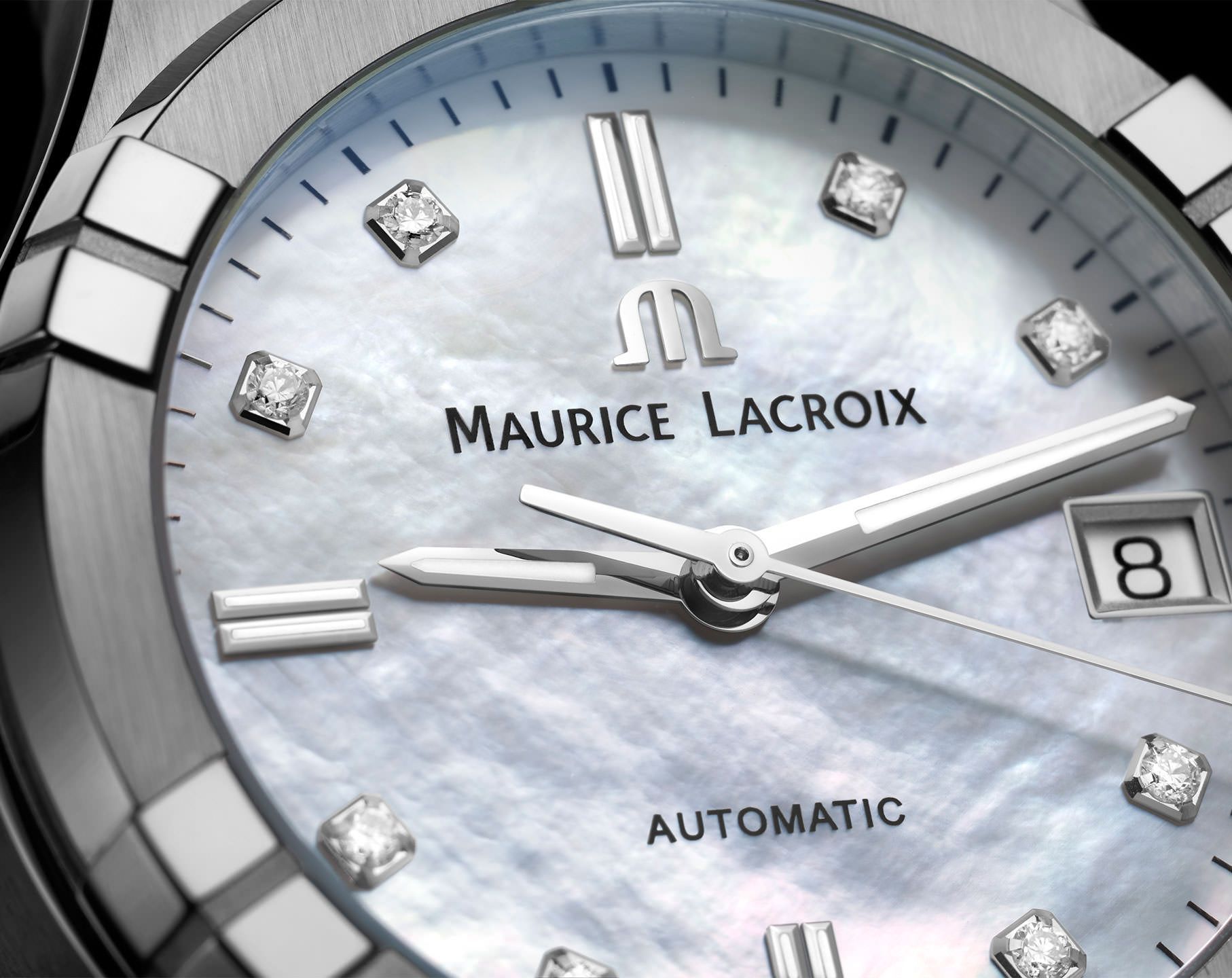 Maurice Lacroix Aikon Automatic 35 mm Watch in MOP Dial For Women - 2