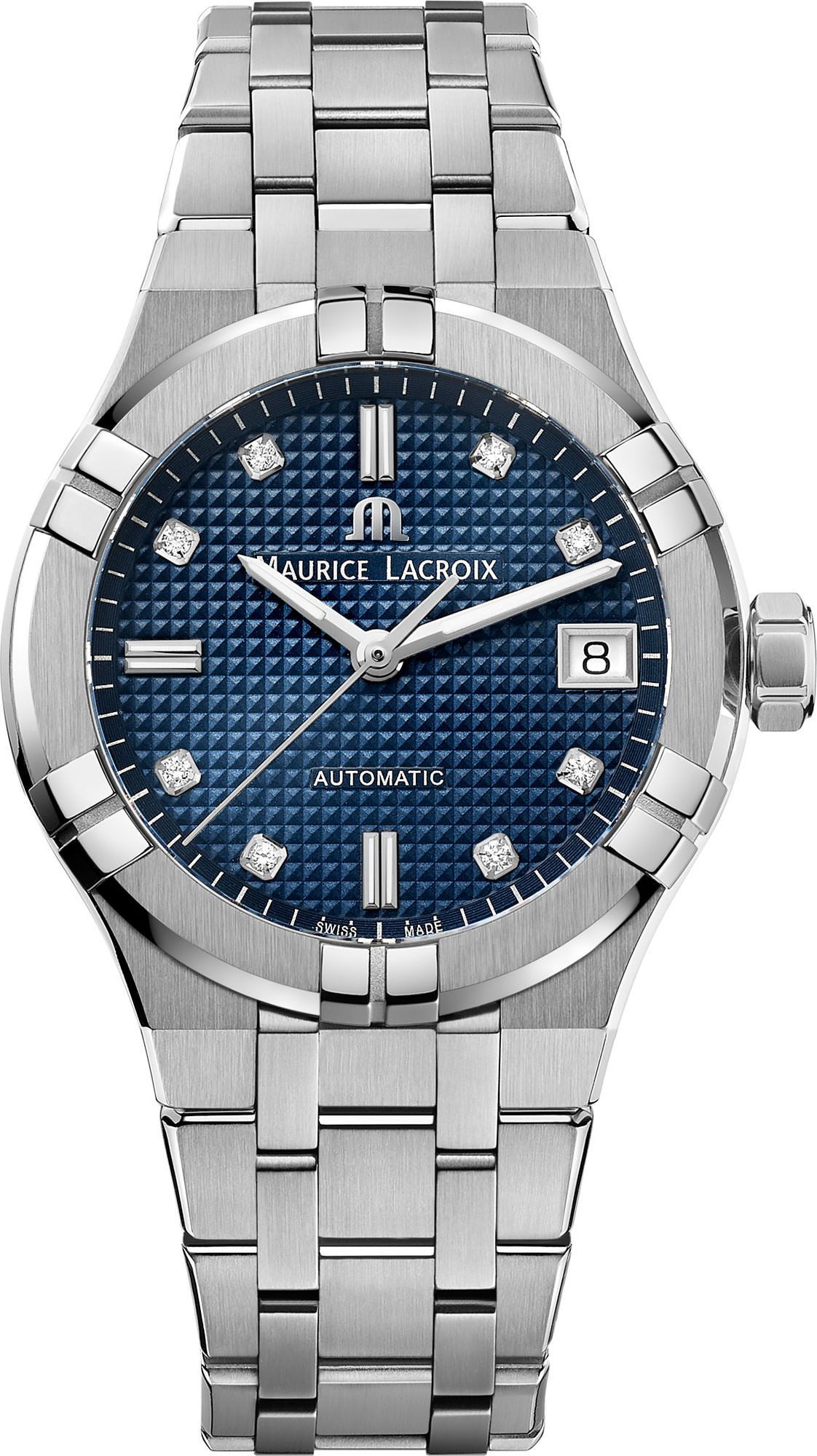 Maurice Lacroix Aikon  Blue Dial 35 mm Automatic Watch For Women - 1