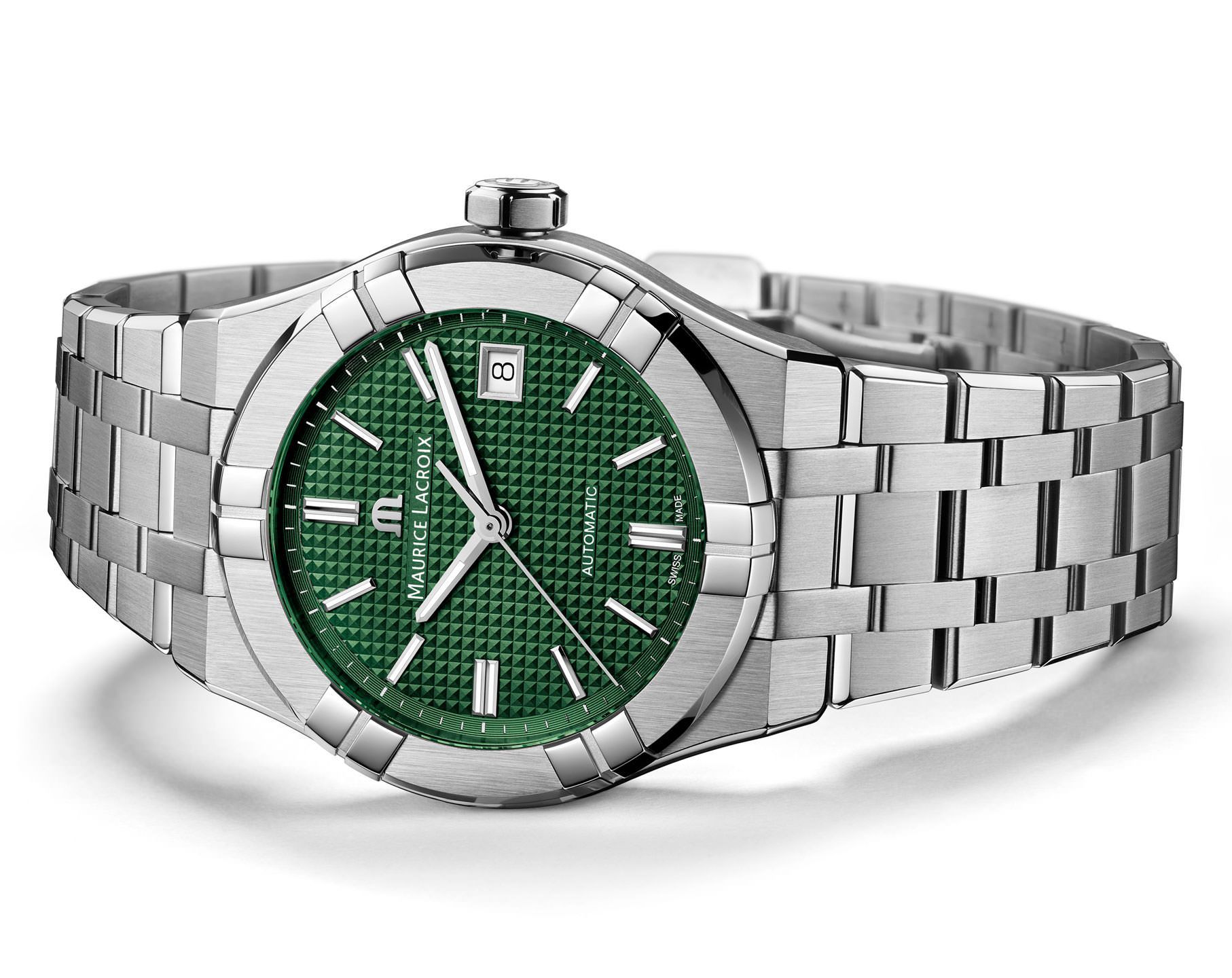 Maurice Lacroix Aikon Aikon Automatic Green Dial 39 mm Automatic Watch For Unisex - 2