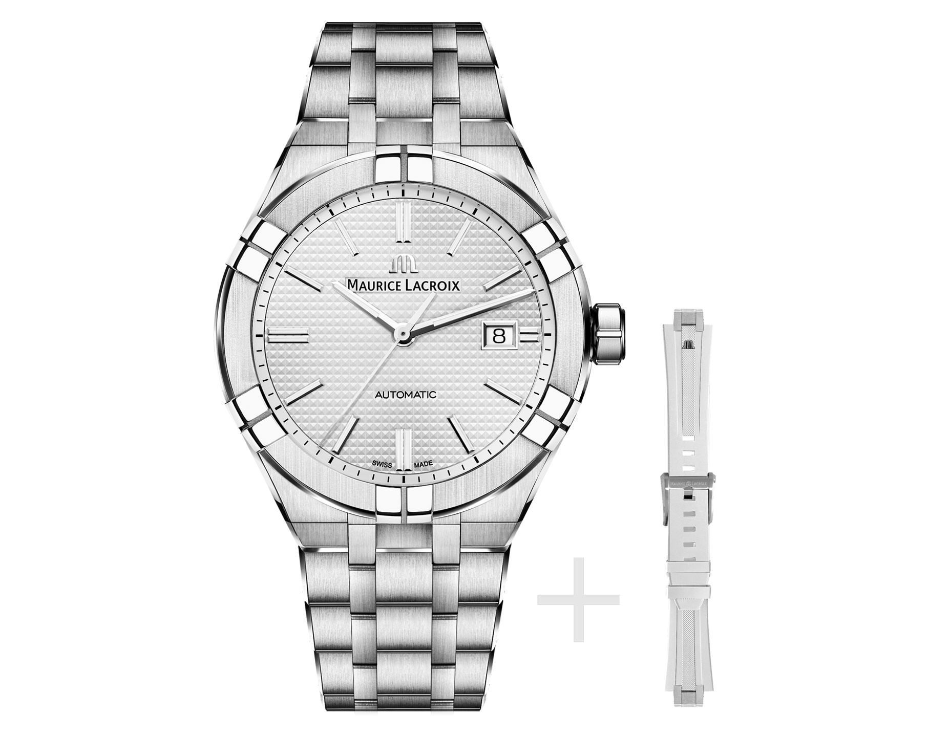 Maurice Lacroix Aikon Aikon Automatic Silver Dial 42 mm Automatic Watch For Men - 2