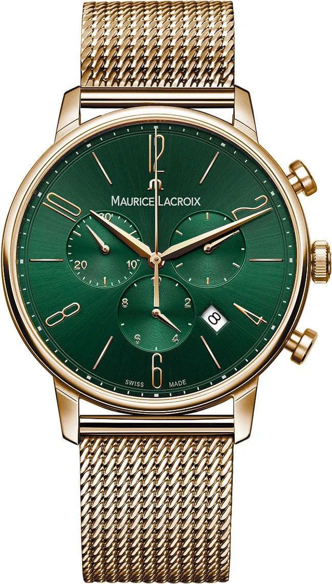 Maurice Lacroix Eliros  Green Dial 40 mm Quartz Watch For Unisex - 1