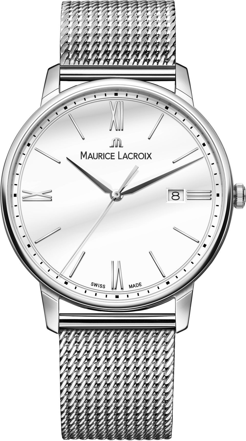 Maurice Lacroix Eliros  White Dial 40 mm Quartz Watch For Men - 1