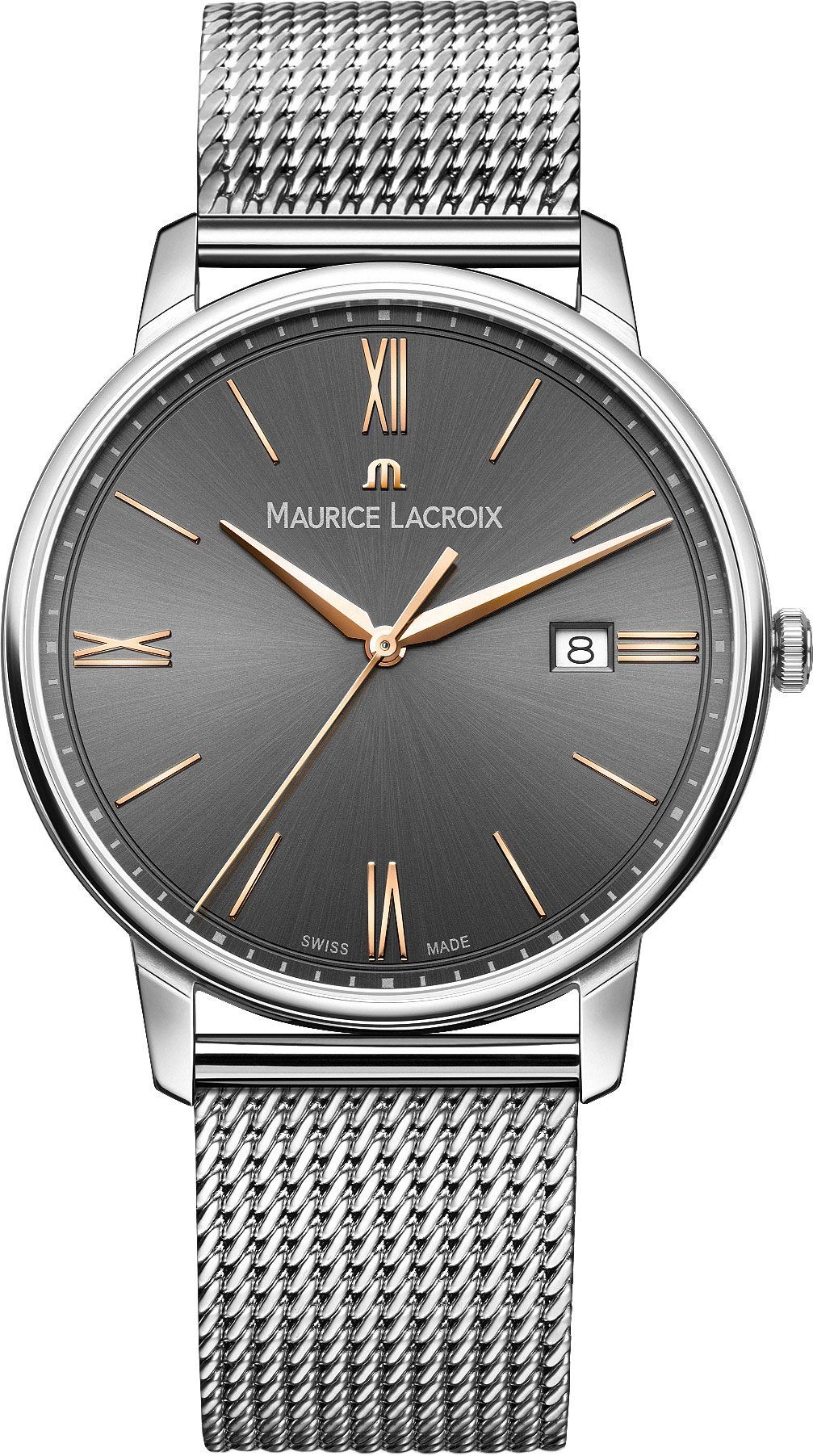 Maurice Lacroix Eliros  Grey Dial 40 mm Quartz Watch For Unisex - 1