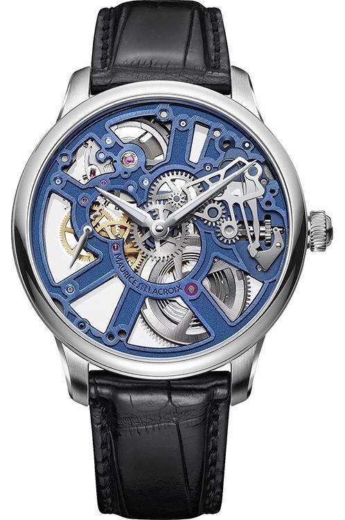 Maurice Lacroix Skeleton 43 mm Watch in Skeleton Dial