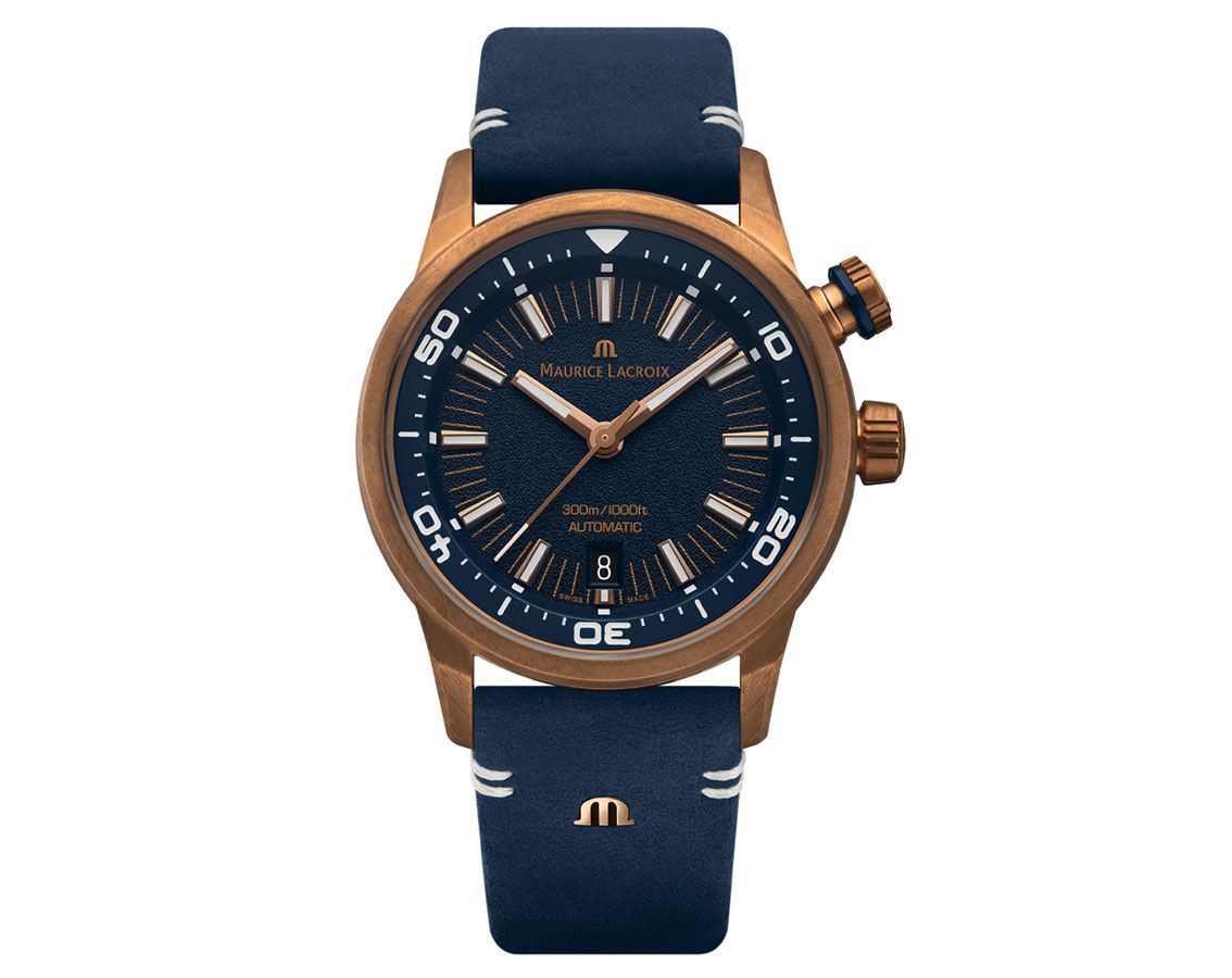 Maurice Lacroix  42 mm Watch in Blue Dial For Men - 2