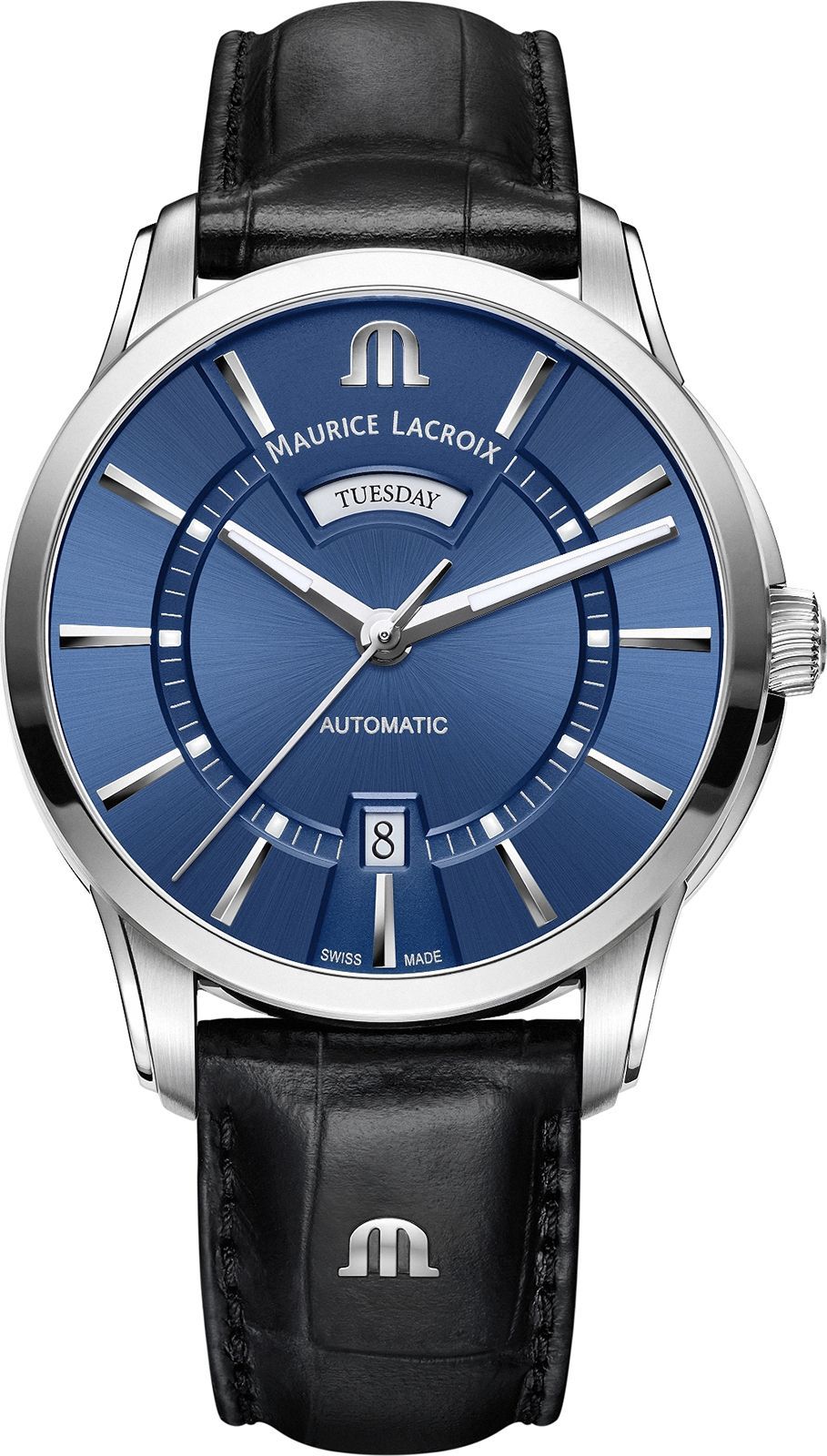 Maurice Lacroix Pontos  Blue Dial 41 mm Automatic Watch For Men - 1