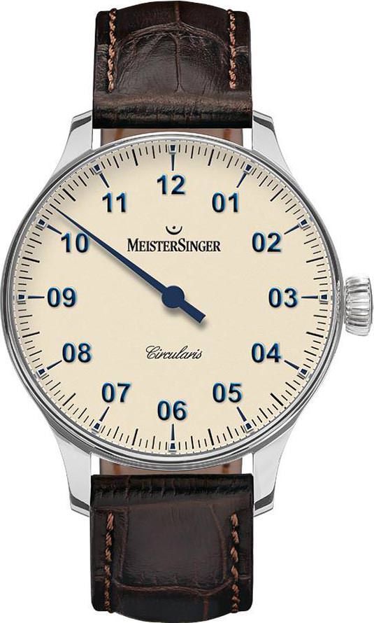 MeisterSinger Circularis  Ivory Dial 43 mm Automatic Watch For Men - 1