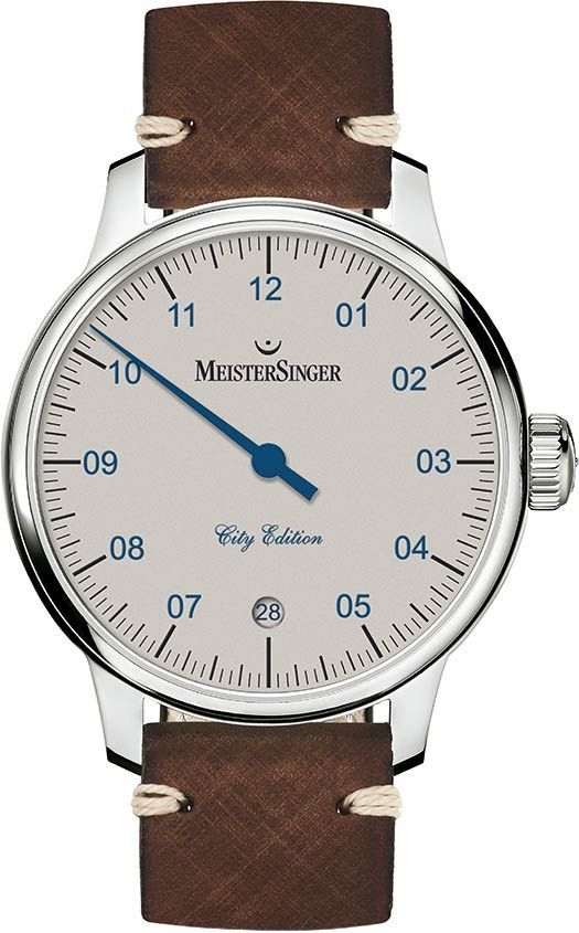 MeisterSinger City Edition 2018  White Dial 43 mm Automatic Watch For Men - 1